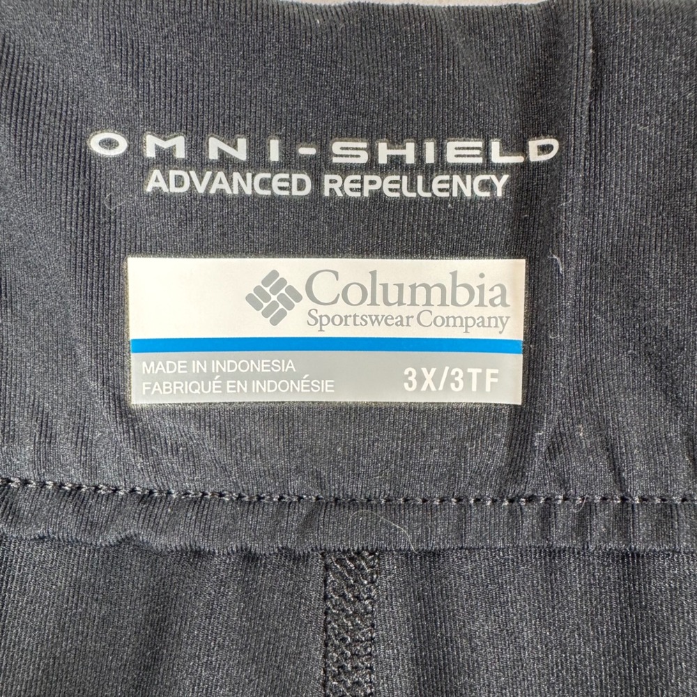 Columbia Skort Women 3X Black Omni-Shield Athletic Hiking Golf AW4071 Activewear - Picture 4 of 8